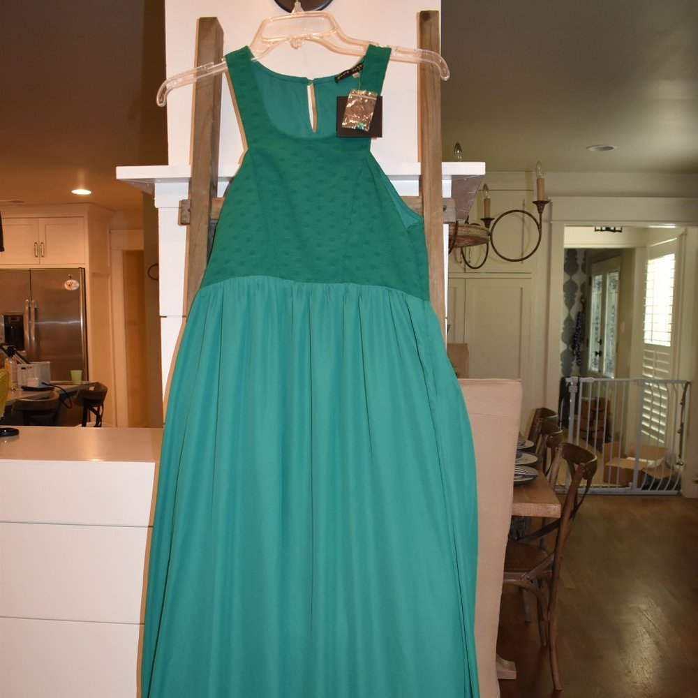 NEW with tags Emerald Green Maxi Dress